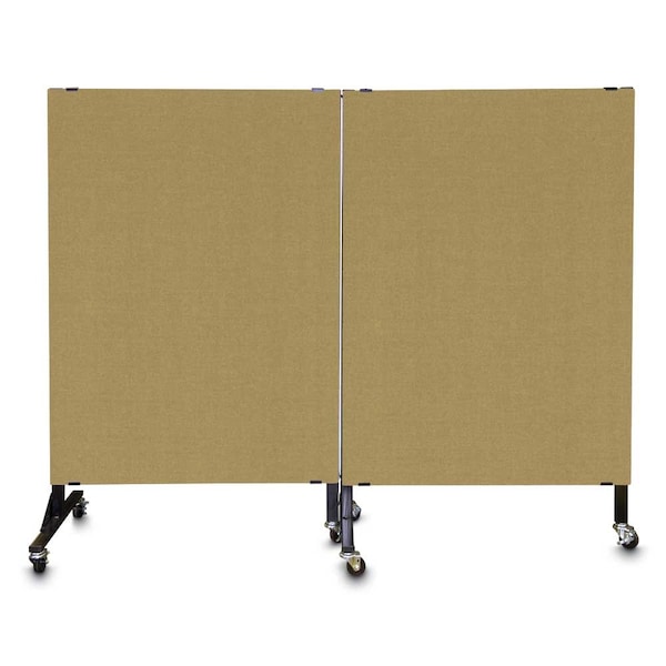 Enclosed Corkboard, 1 Door, 72"x48", 4" Fra